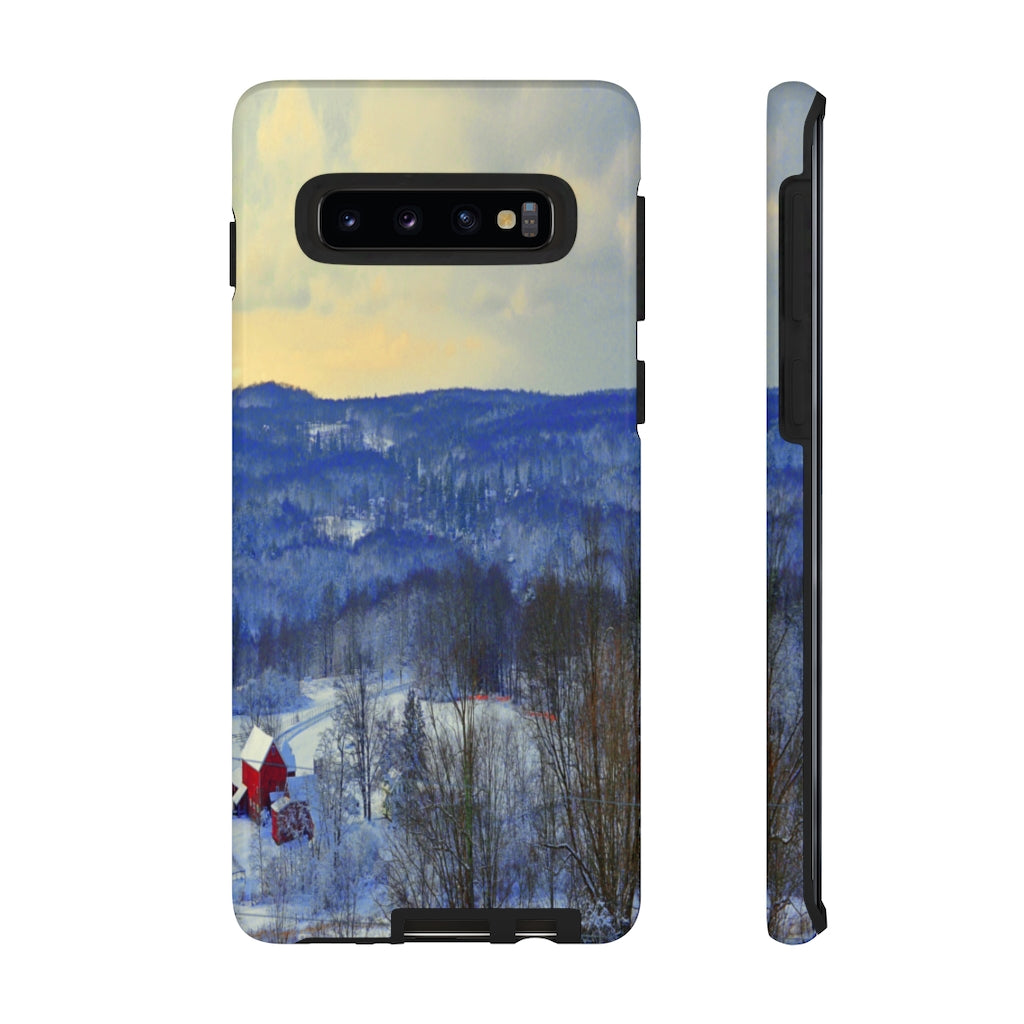 Winter Countryside Tough Case for iPhone and Samsung Galaxy