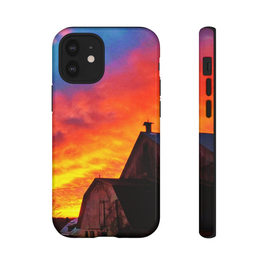 Barn & Sky Mobile Phone Case for iPhone and Samsung Galaxy