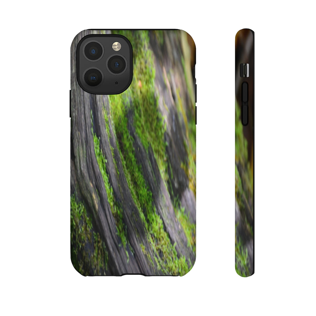 Mossy Log Mobile Phone Case for iPhone and Samsung Galaxy
