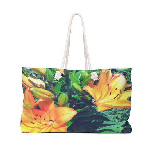 Day Lily Weekender Bag