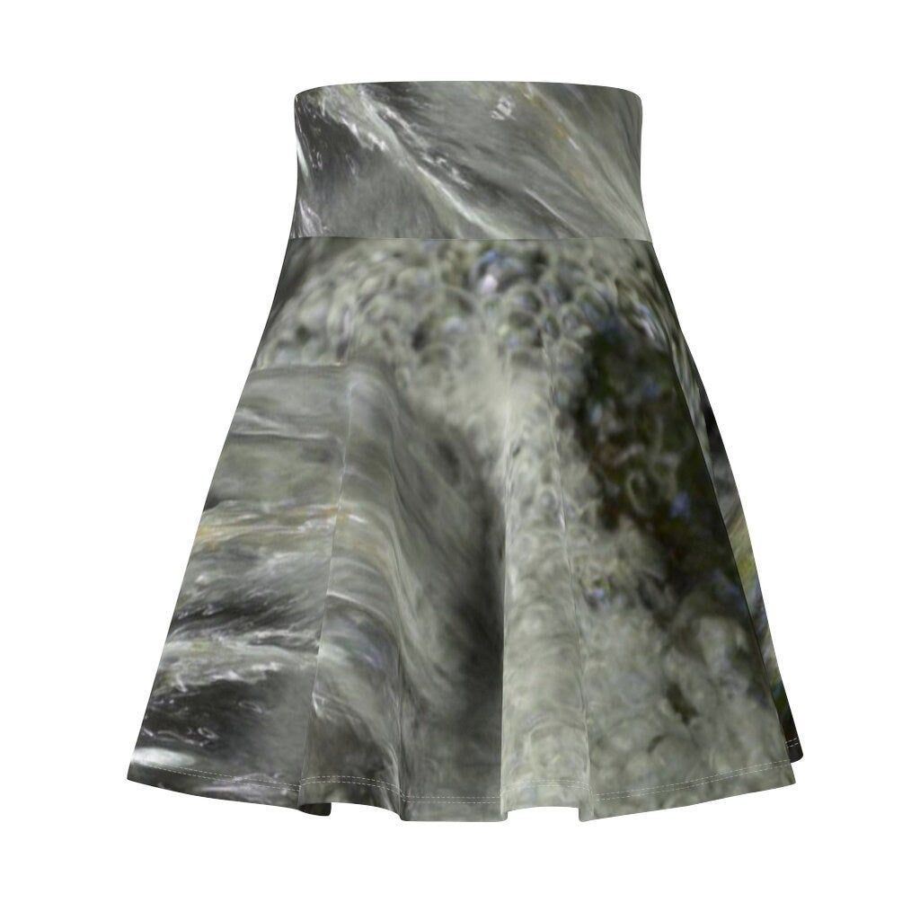 Waterfall Bubbles Skater Skirt