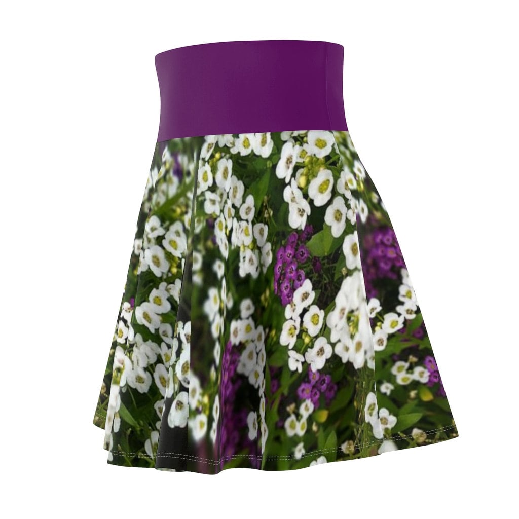 Sweet Alyssum Skater Skirt