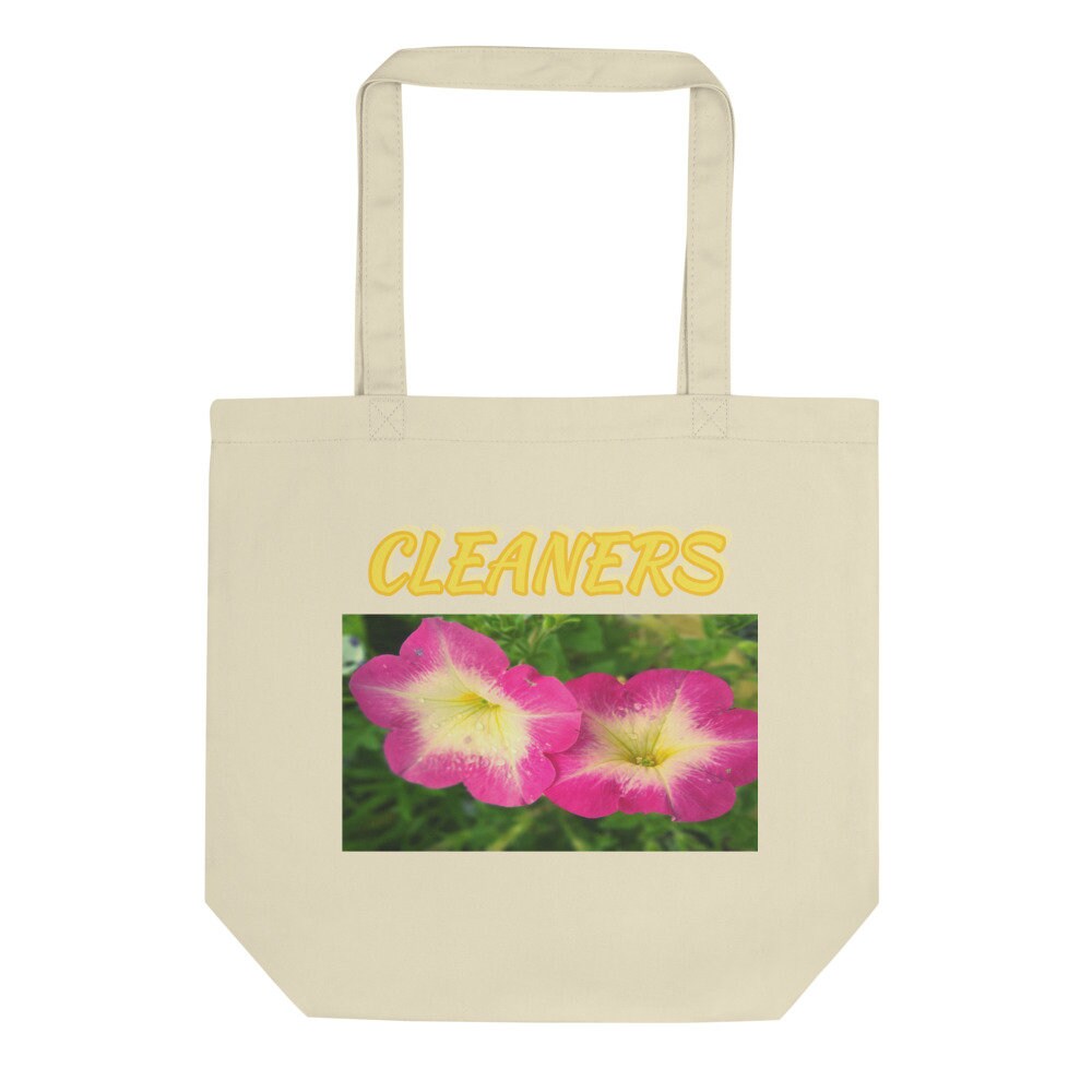 Reusable Grocery Bag--Cleaners--Petunia