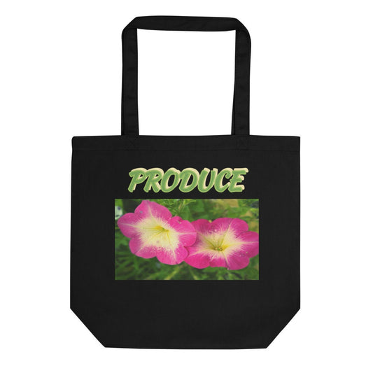 Reusable Grocery Bag--Produce--Petunia