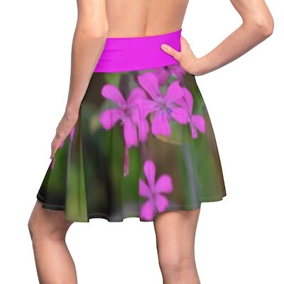 Sweet William Catchfly Skater Skirt