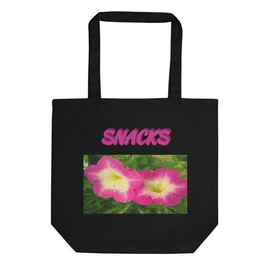 Reusable Grocery Bag--Snacks--Petunia