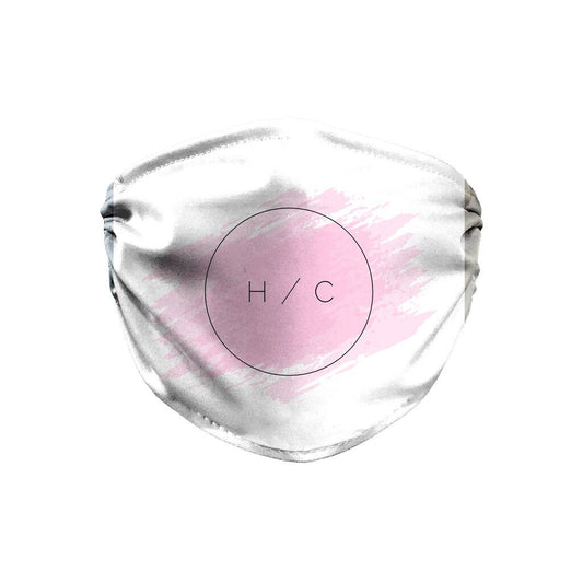 Pink Peony Face Mask