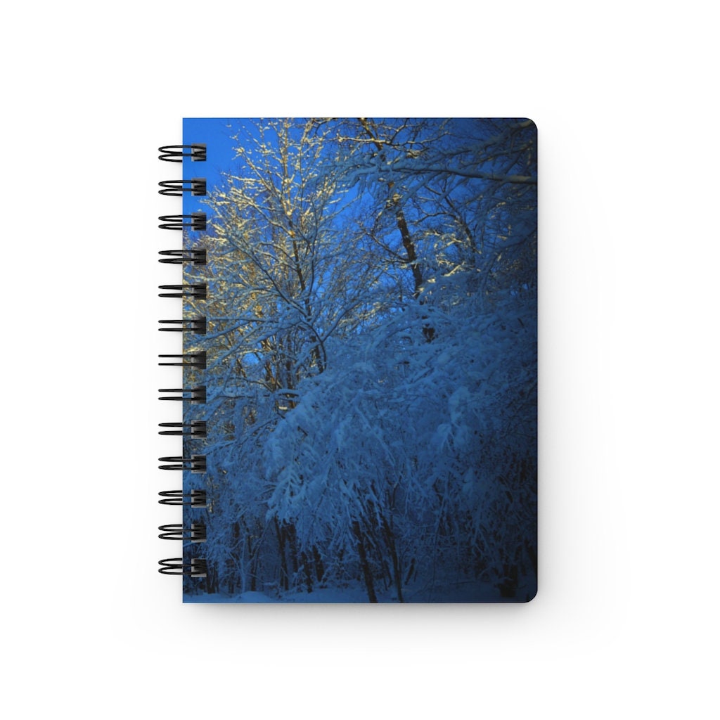 Winter Wonderland Spiral Bound Journal