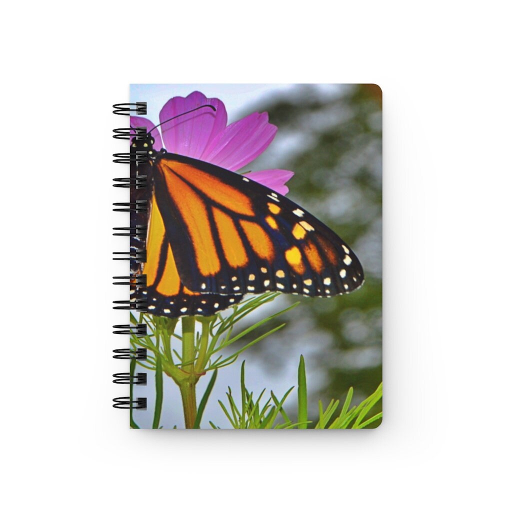 Monarch Butterfly Olivia2 Spiral Bound Journal