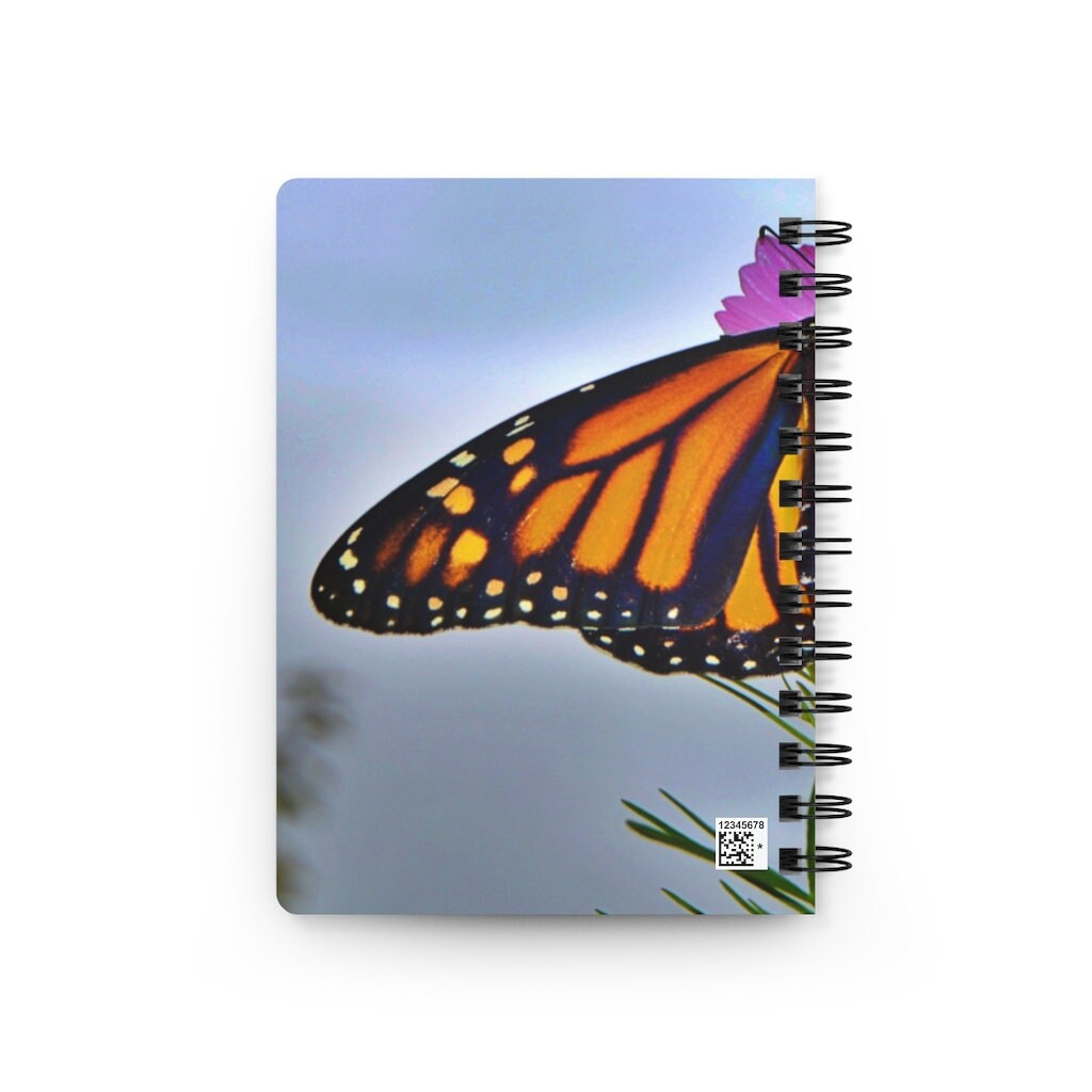 Monarch Butterfly Olivia2 Spiral Bound Journal