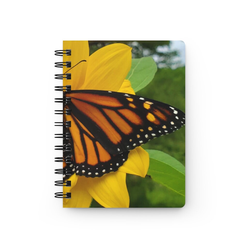 Monarch Butterfly Olivia Spiral Bound Journal