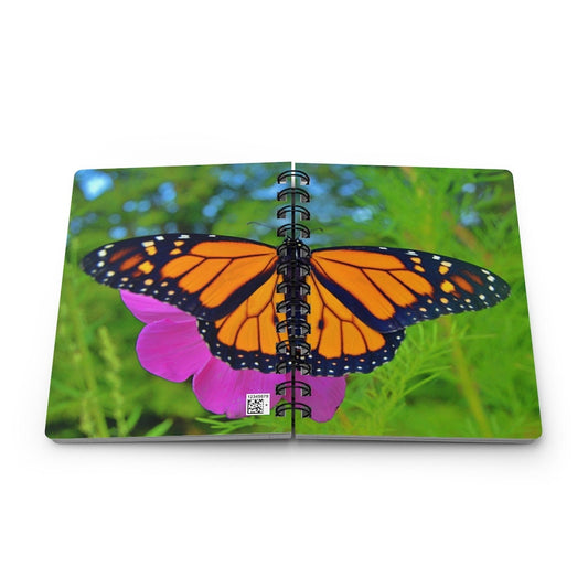 Monarch Butterfly Marco Spiral Bound Journal