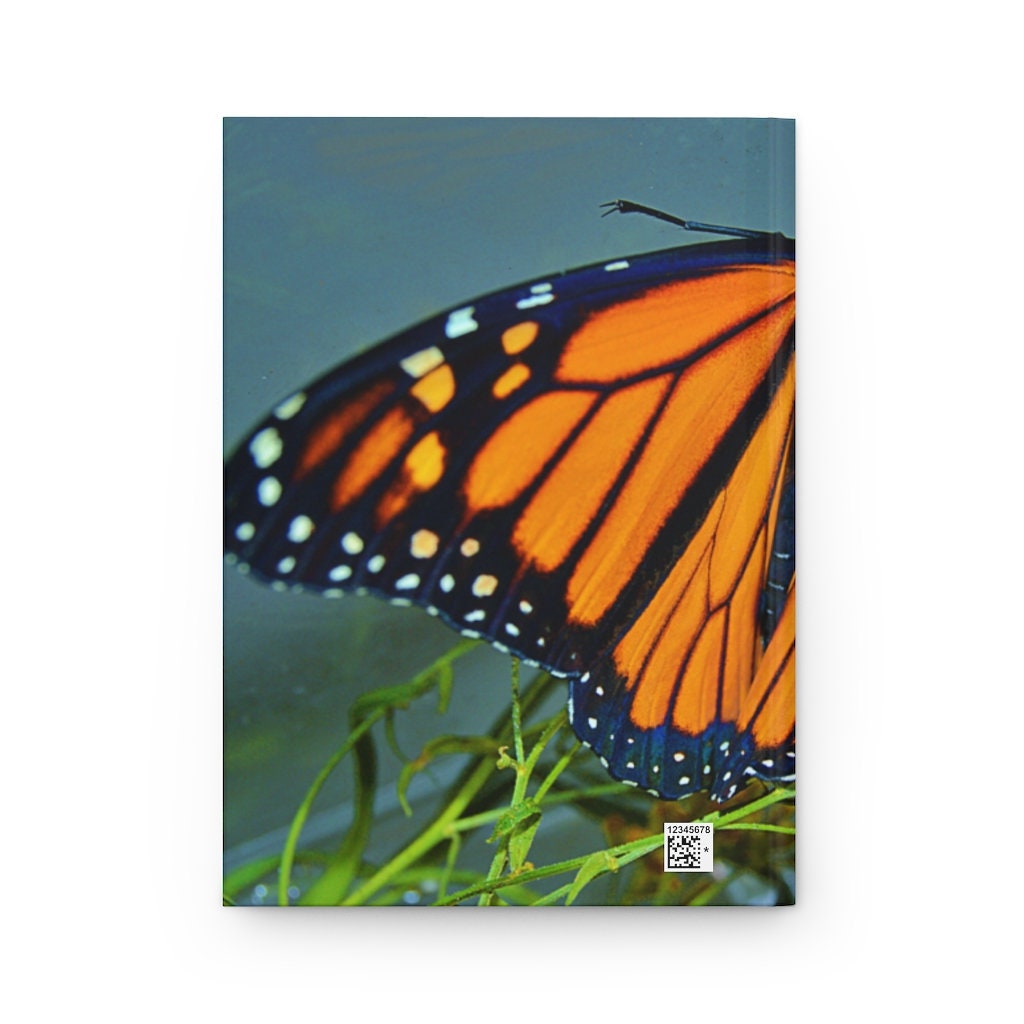 Stefano the Monarch Butterfly2 Hardcover Journal