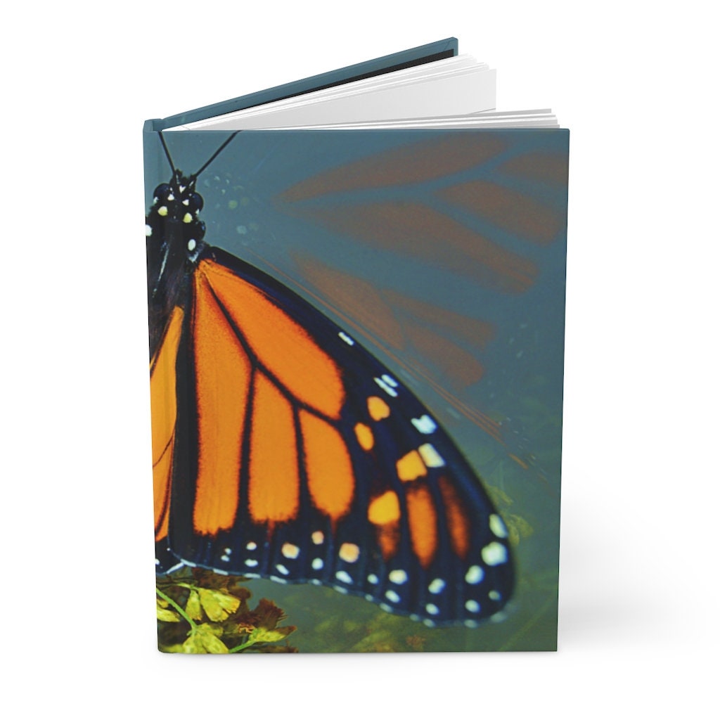 Stefano the Monarch Butterfly2 Hardcover Journal