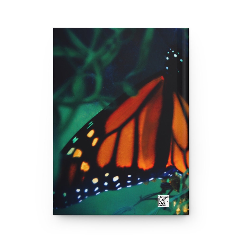 Stefano the Monarch Butterfly3 Hardcover Journal