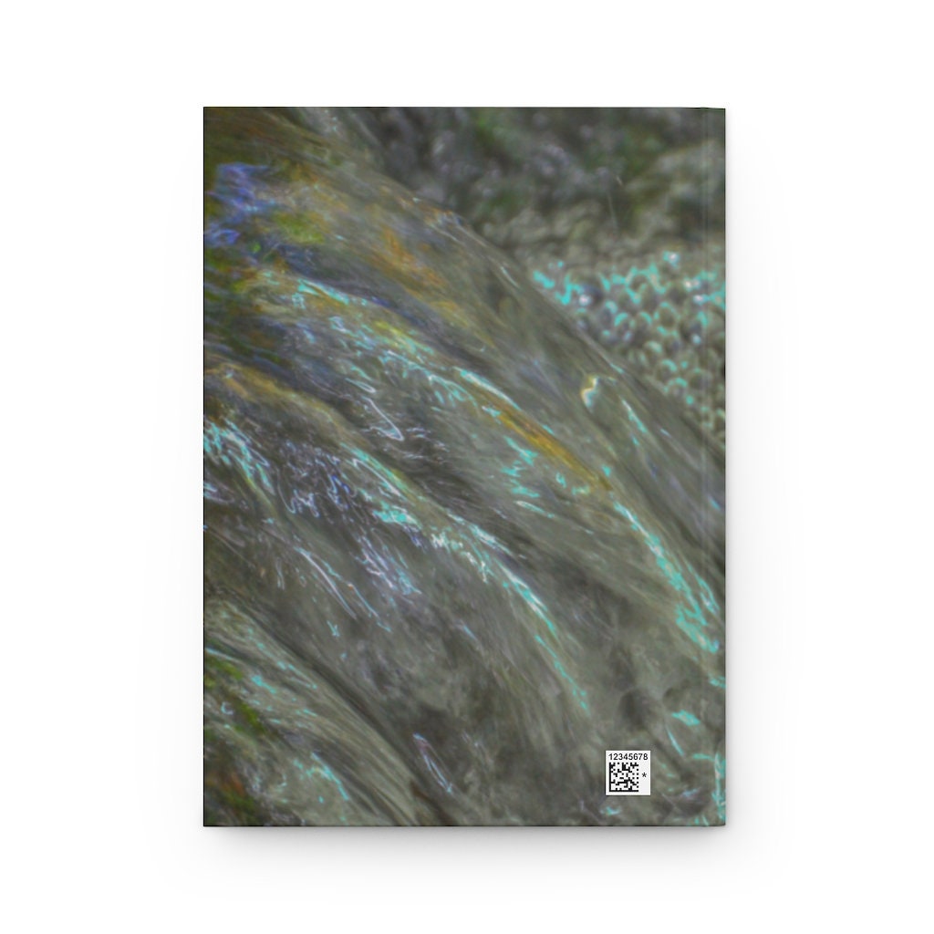 Waterfall Bubbles Hardcover Journal