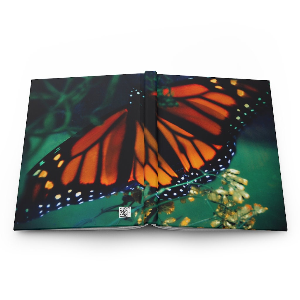 Stefano the Monarch Butterfly3 Hardcover Journal