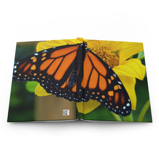 Vincenzo the Monarch Butterfly Hardcover Journal