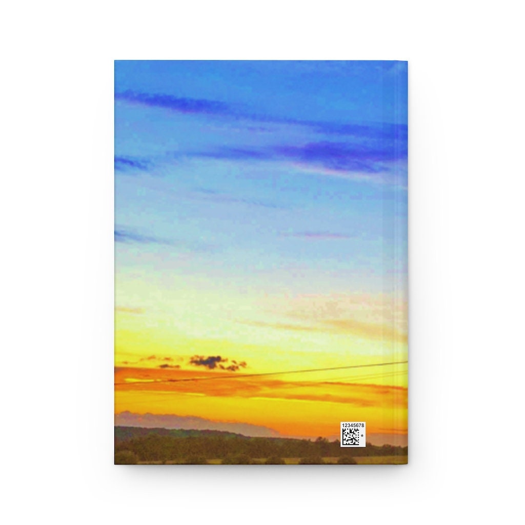 Sunset on the Horizon Hardcover Journal