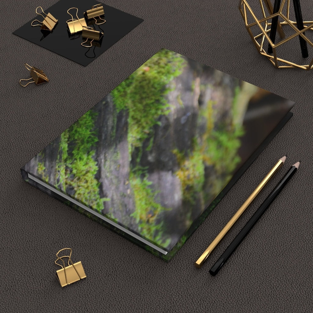 Mossy Log Hardcover Journal