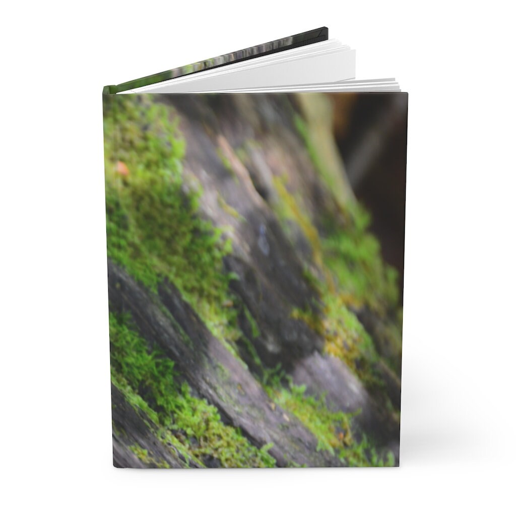 Mossy Log Hardcover Journal