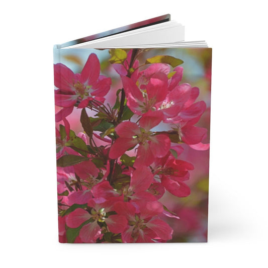 Crabapple Flowers Hardcover Journal