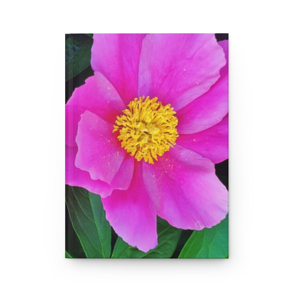 Majorcan Peony Hardcover Journal