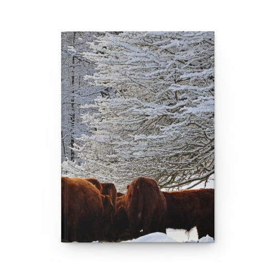 Winter Herd Hardcover Journal