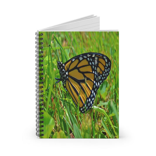 Monarch Butterfly Sofia Spiral Notebook - Ruled Line