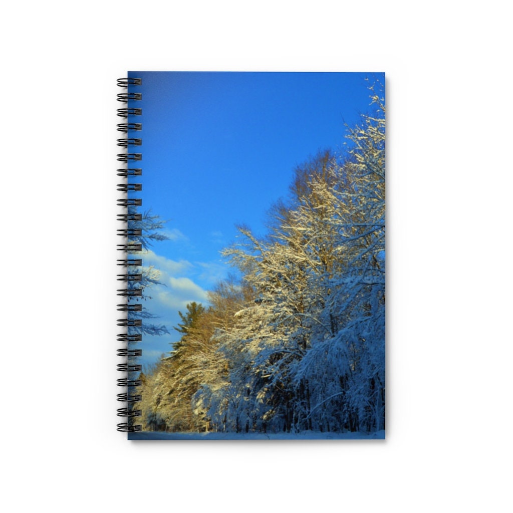 Winter Wonderland Spiral Notebook - Ruled Line