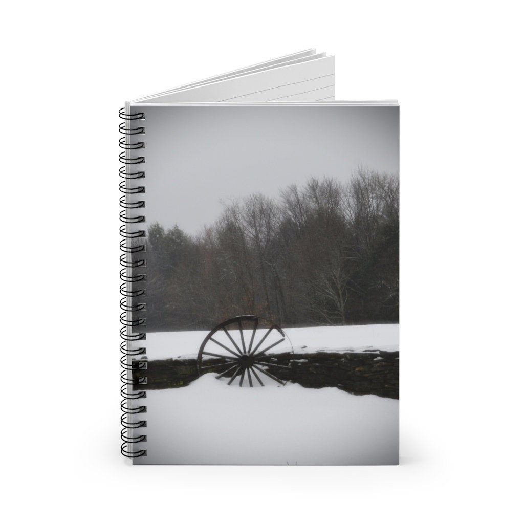 Wagon Wheel Spiral Notebook - Ruled Line