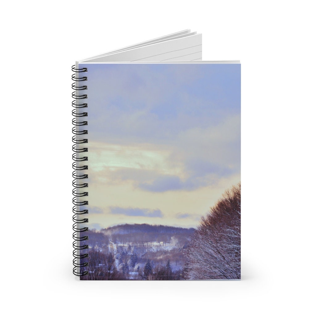 Treeline Town Spiral Notebook - Ruled Line