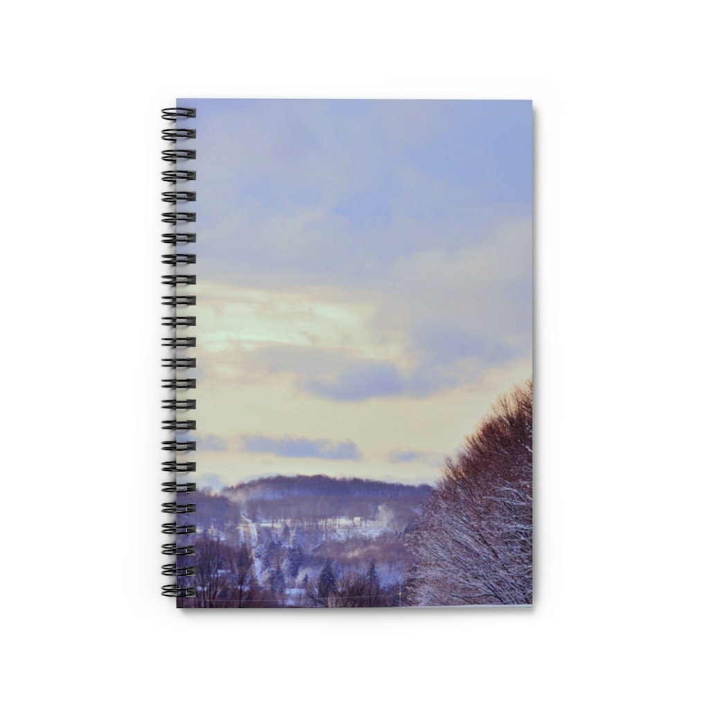 Treeline Town Spiral Notebook - Ruled Line