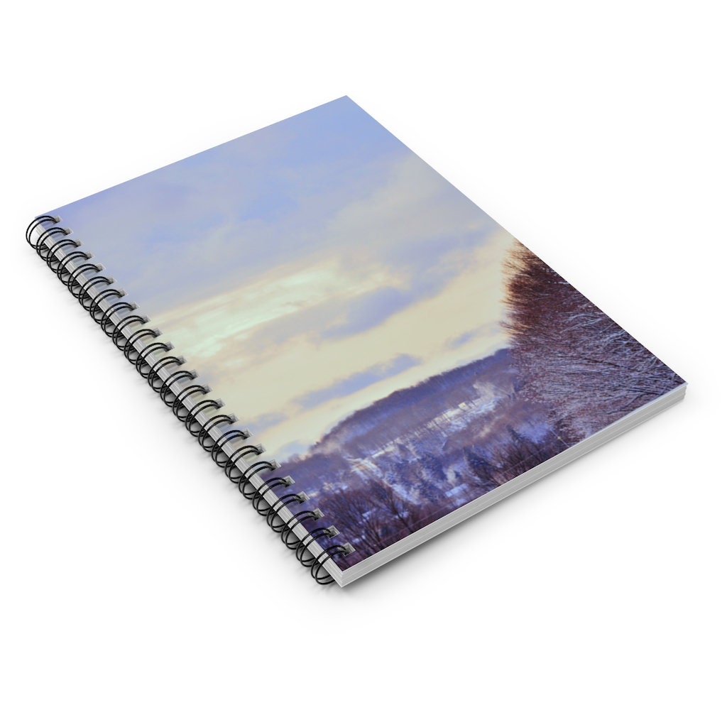 Treeline Town Spiral Notebook - Ruled Line