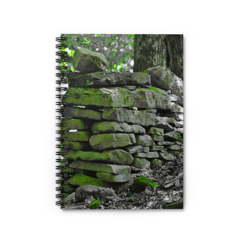 Stone Wall Spiral Notebook - Ruled Line