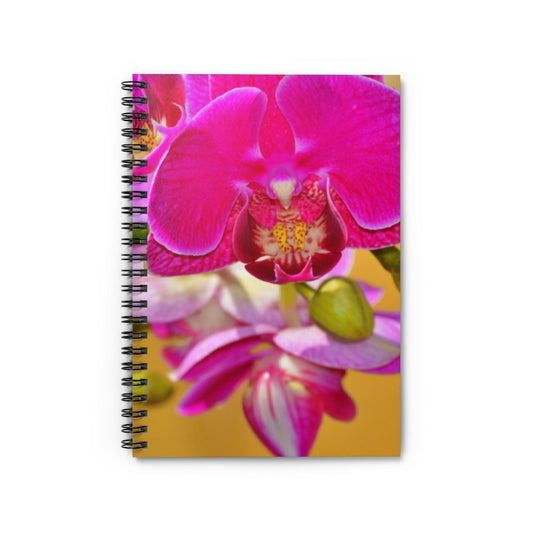 Orchid2 Spiral Notebook - Ruled Line