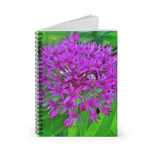 Allium Spiral Notebook - Ruled Line