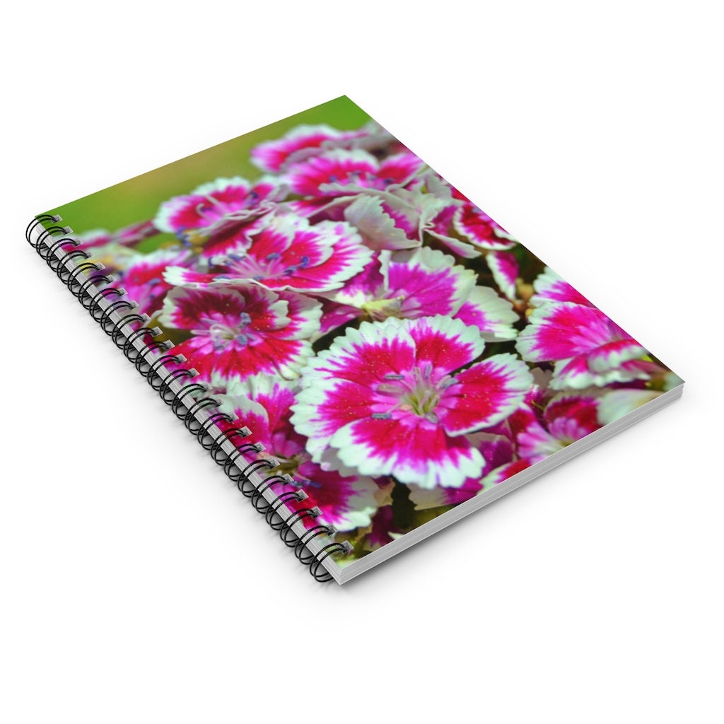 Dianthus Spiral Notebook - Ruled Line