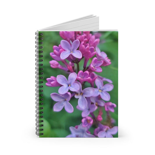 Lilac Spiral Notebook - Ruled Line