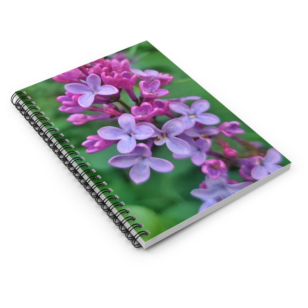 Lilac Spiral Notebook - Ruled Line