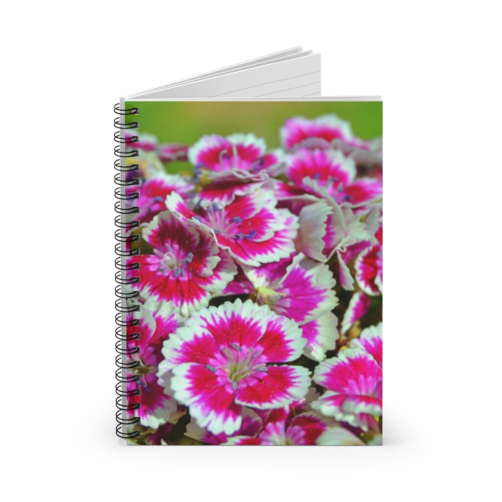 Dianthus Spiral Notebook - Ruled Line