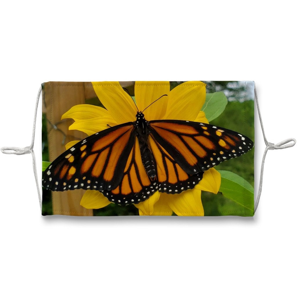 Monarch Butterfly Face Mask (Olivia)