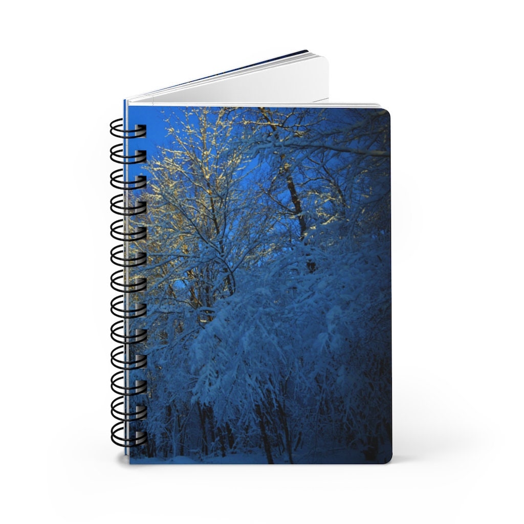 Winter Wonderland Spiral Bound Journal