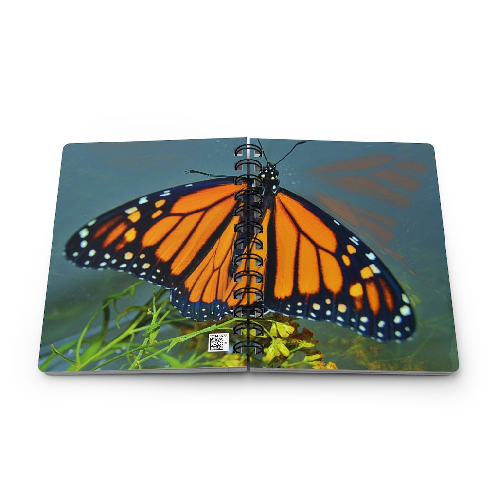 Monarch Butterfly Stefano2 Spiral Bound Journal