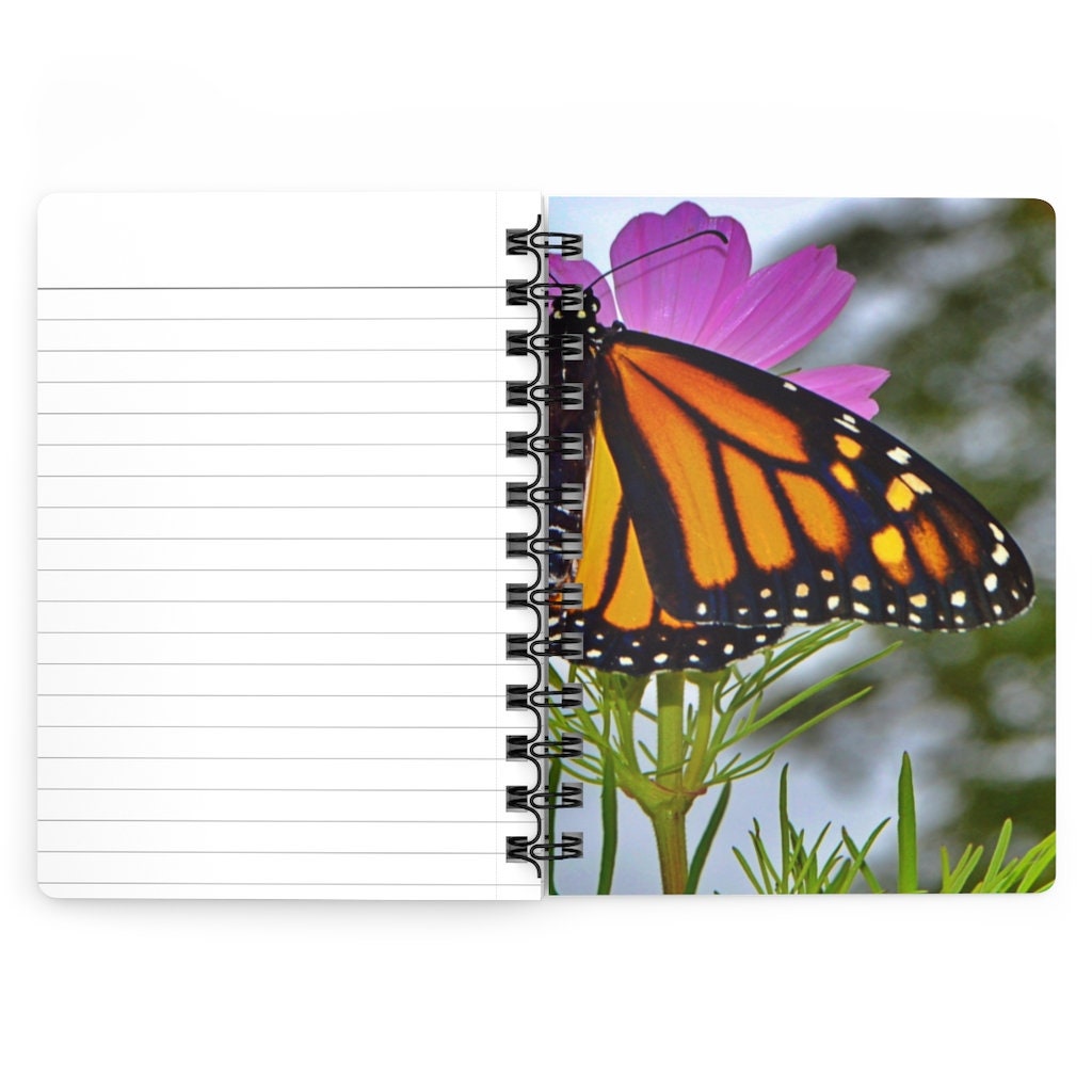 Monarch Butterfly Olivia2 Spiral Bound Journal