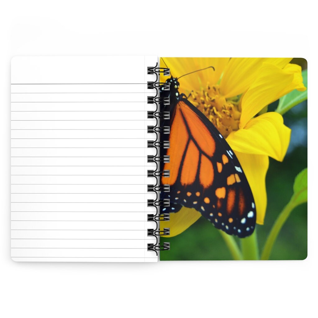 Monarch Butterfly Vincenzo Spiral Bound Journal