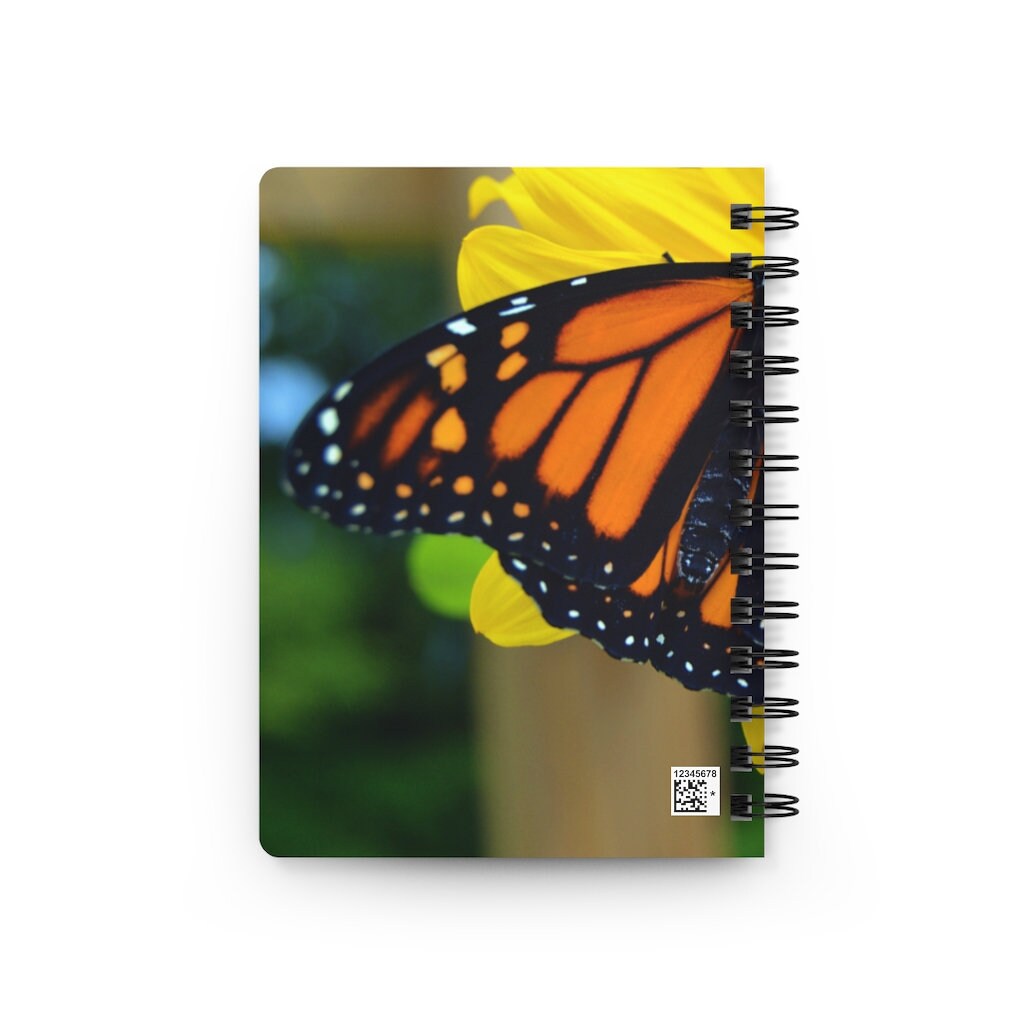 Monarch Butterfly Vincenzo Spiral Bound Journal