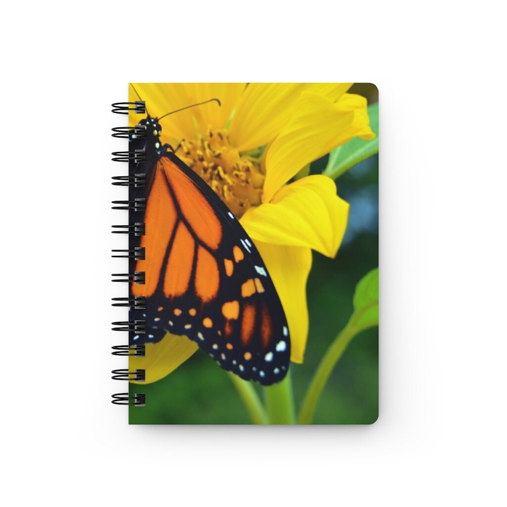 Monarch Butterfly Vincenzo Spiral Bound Journal