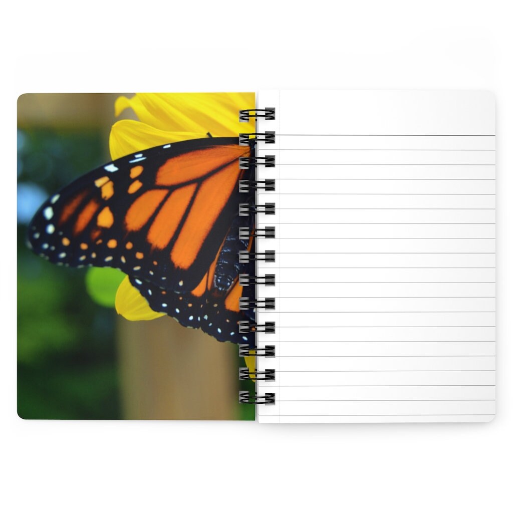 Monarch Butterfly Vincenzo Spiral Bound Journal