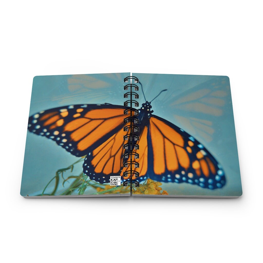 Monarch Butterfly Stefano Spiral Bound Journal